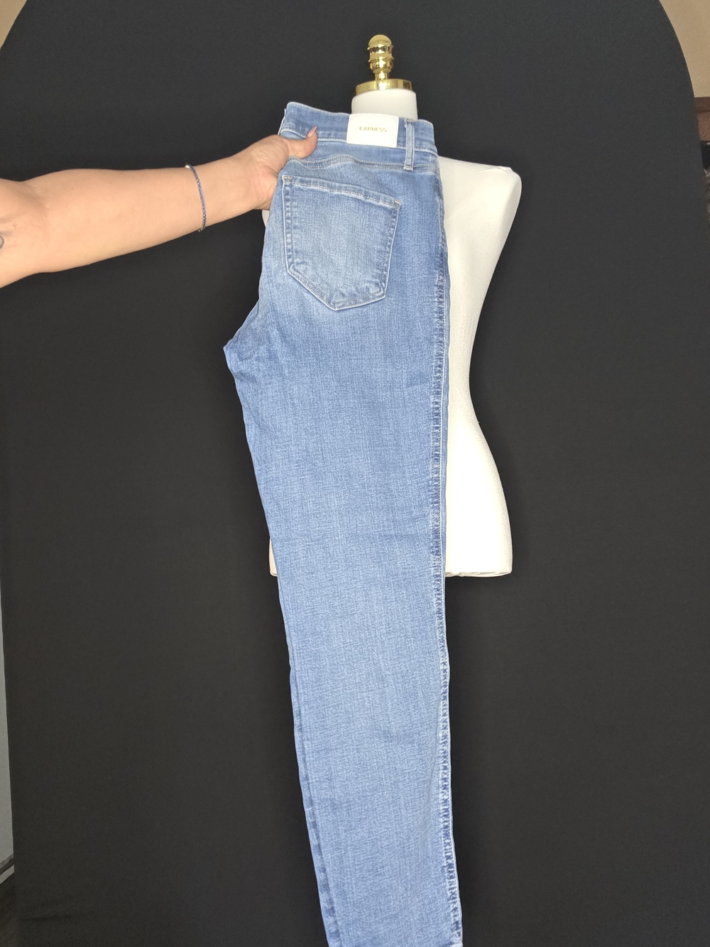 Express Light Blue Women’s Skinny Jeans
